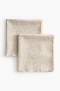 2-Pack Linen-Blend Napkins