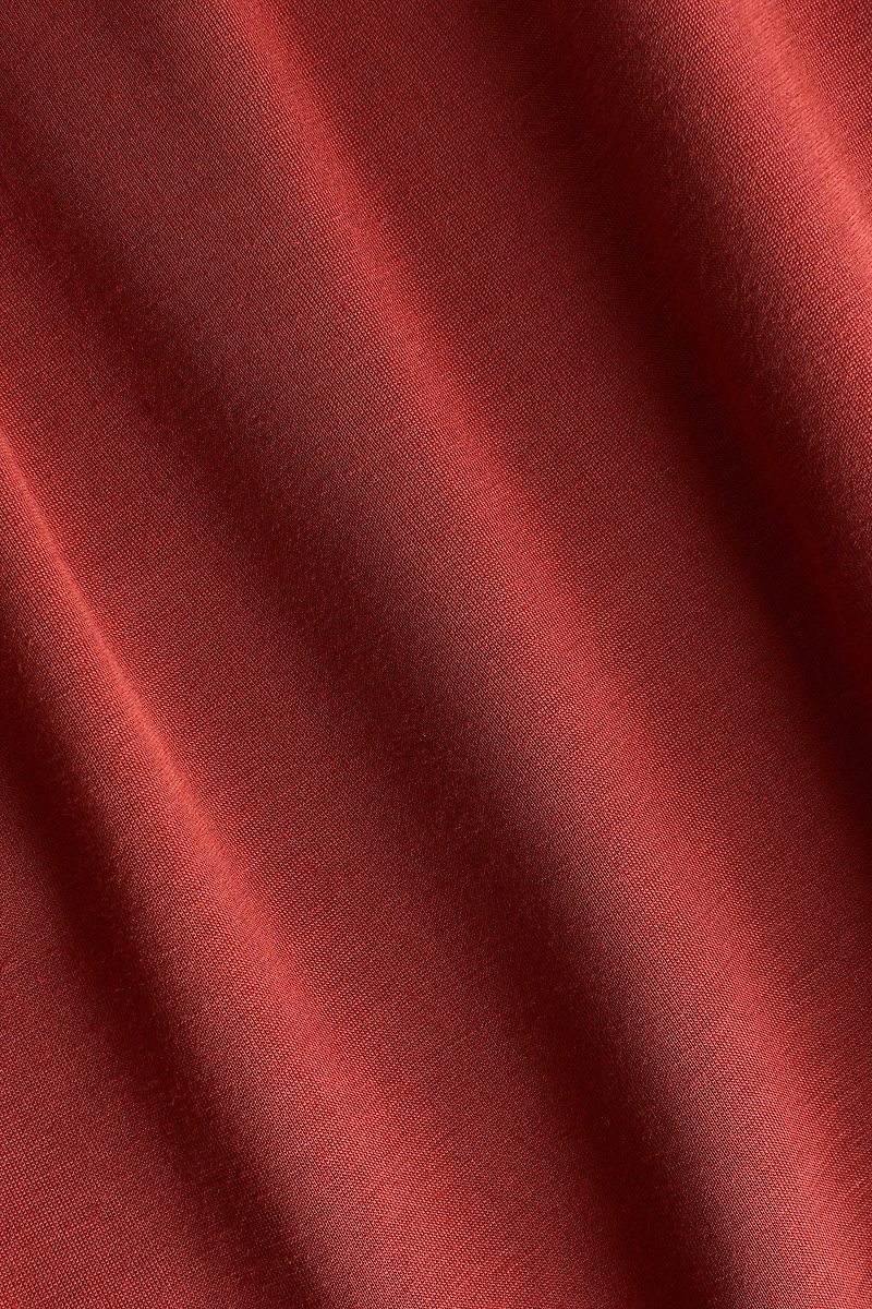 Wide-Leg Pull-On Pants