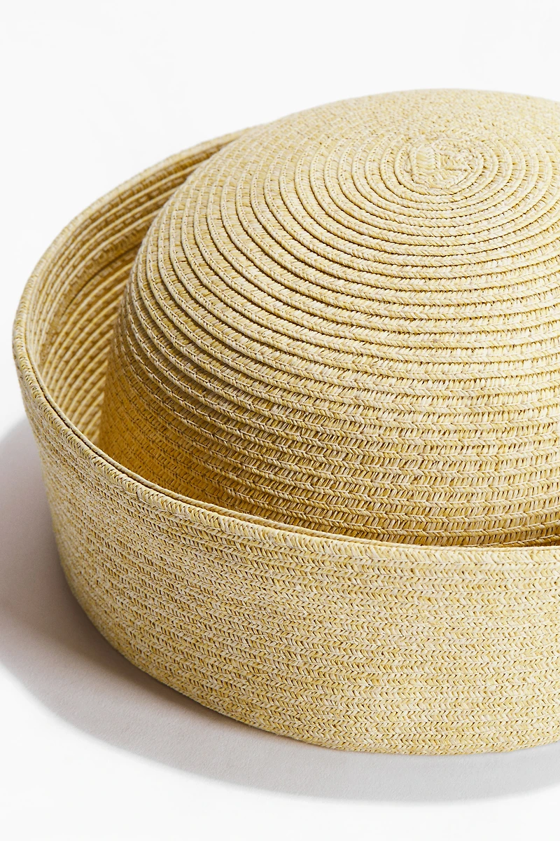 Straw Sailor Hat