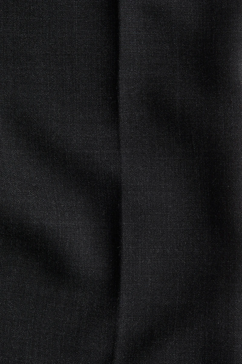 Pantalon évasé en laine mélangée