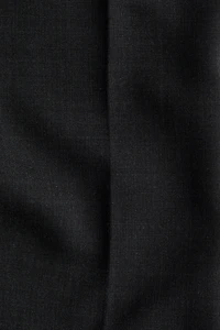 Pantalon évasé en laine mélangée