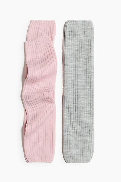 2-pack Rib-knit Leg Warmers