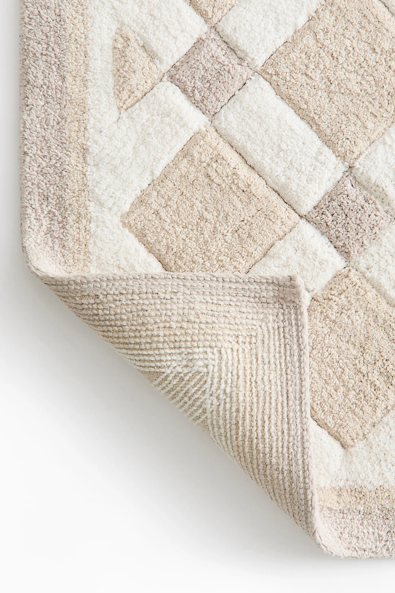 Tufted Cotton Bath Mat