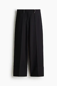 Rivet-Detail Dress Pants