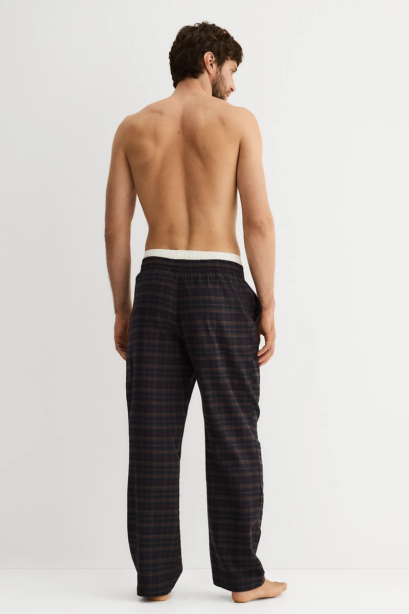 Relaxed-Fit Flannel Pants