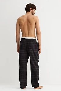 Relaxed-Fit Flannel Pants