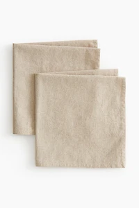 2-pack Linen-blend Napkins