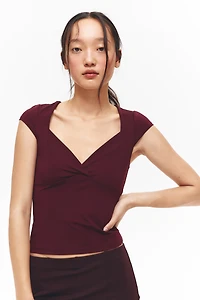 Cap-Sleeved Top