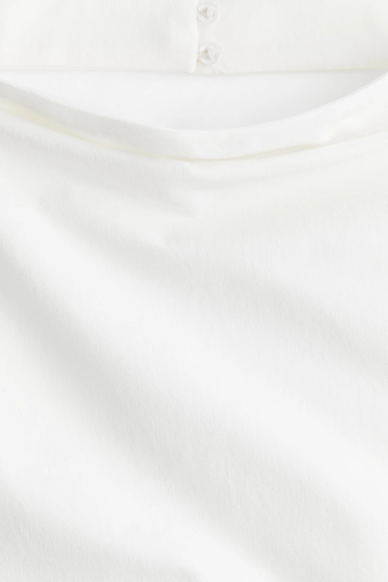 Draped Halterneck Top