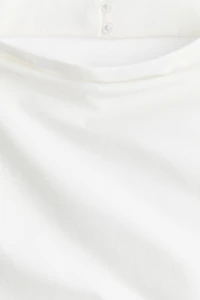 Draped Halterneck Top