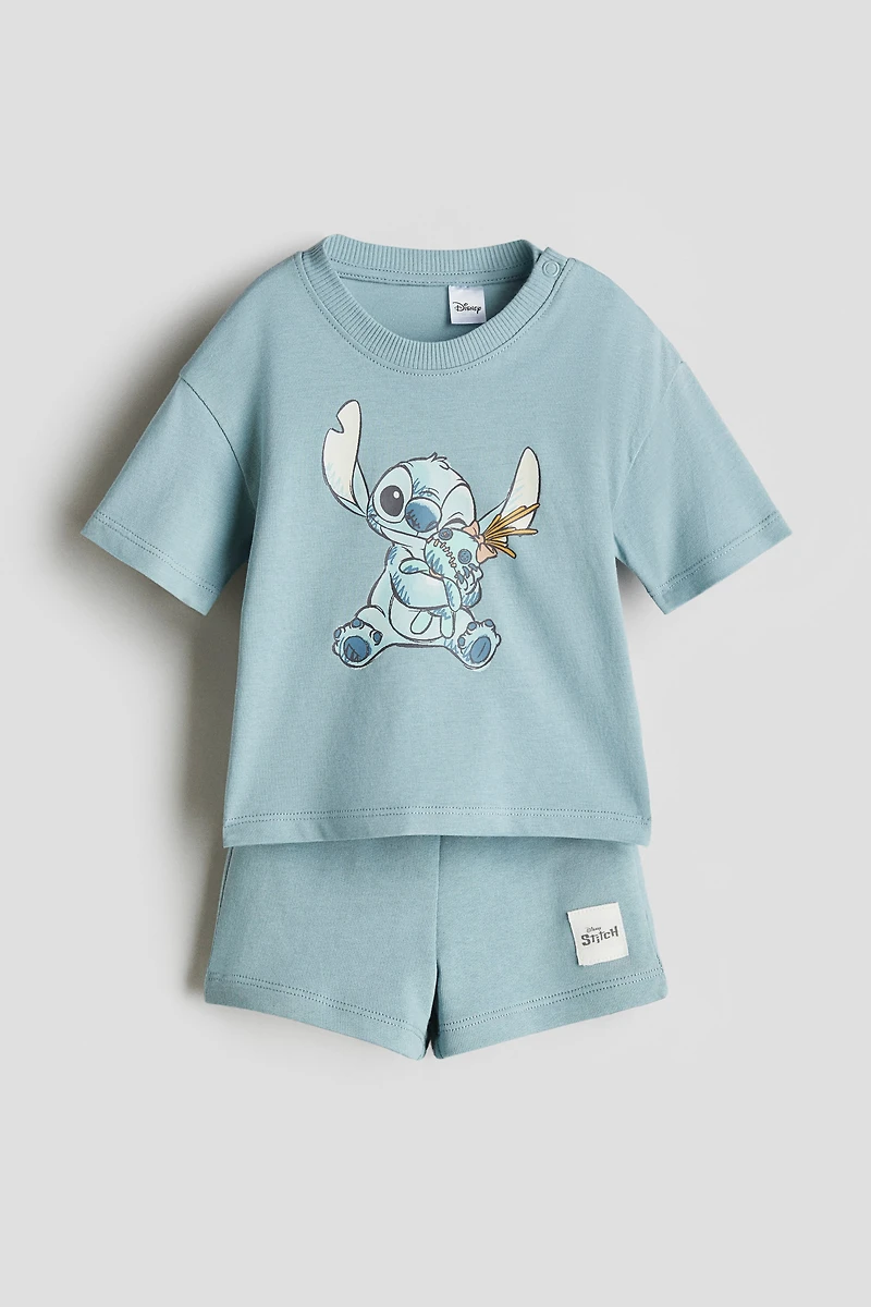 2-Piece Cotton Jersey Set