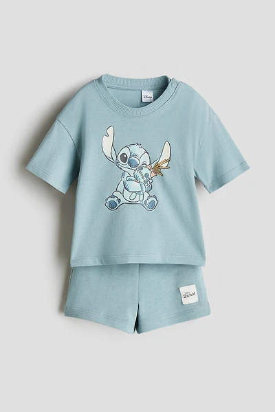 2-Piece Cotton Jersey Set