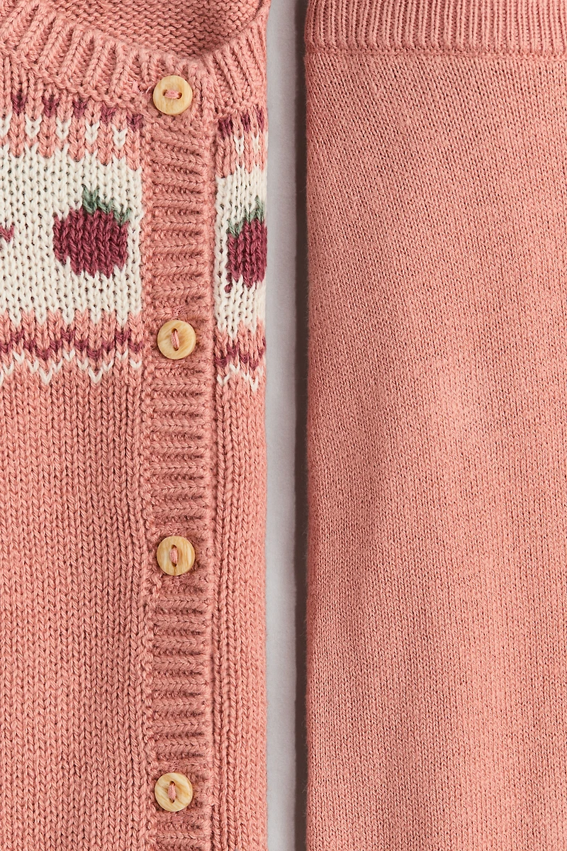 2-Piece Cotton-Knit Set