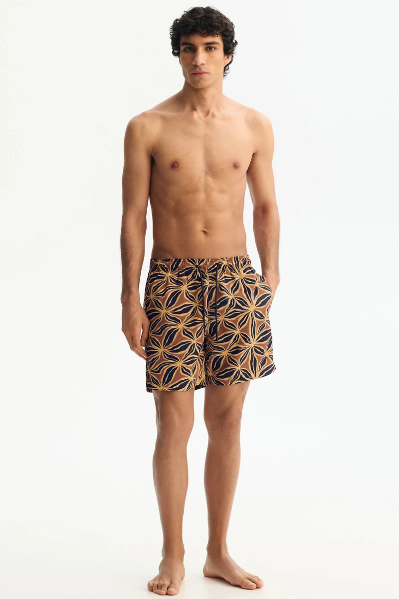 Short de bain à motif