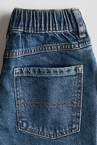 Relaxed-Fit Denim Shorts