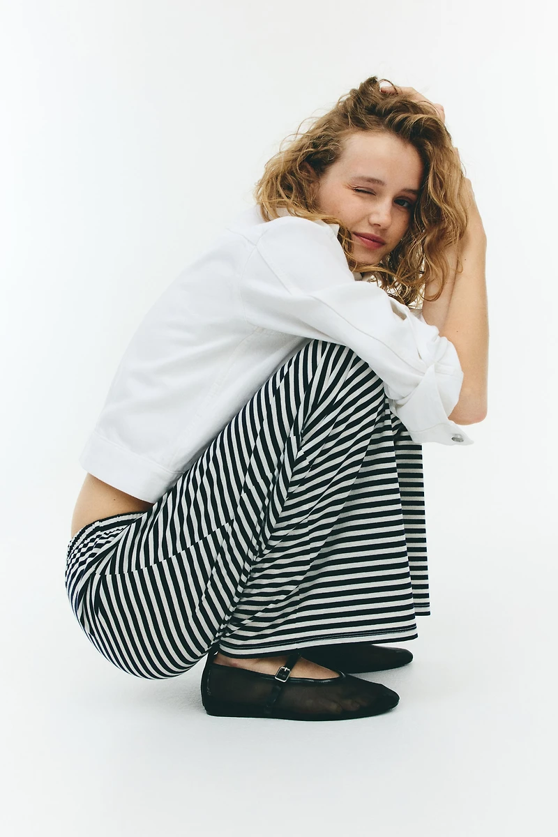 Straight-Leg Drawstring Pants