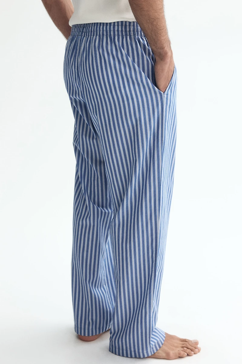 Relaxed-Fit Poplin Pants