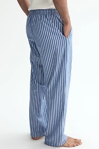 Relaxed-Fit Poplin Pants