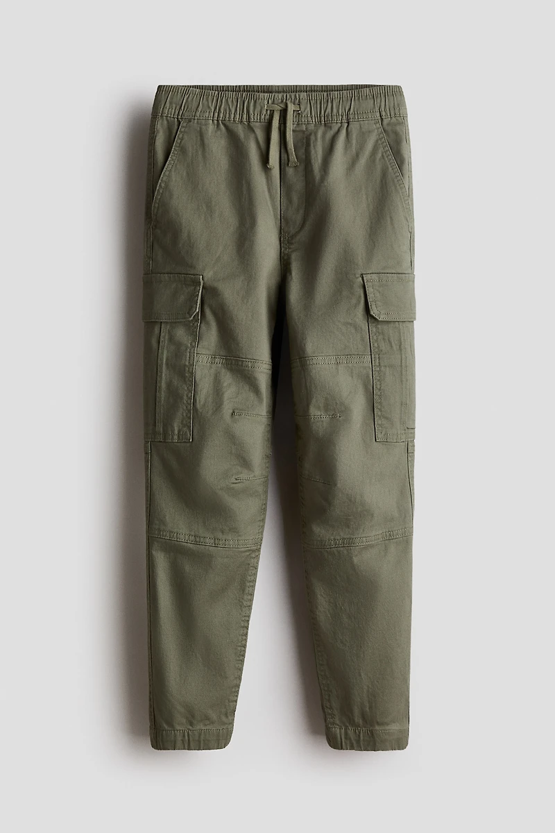 Cotton Cargo Joggers