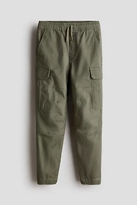 Cotton Cargo Joggers