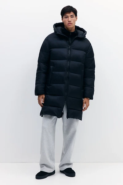 Water-Repellent Puffer Coat
