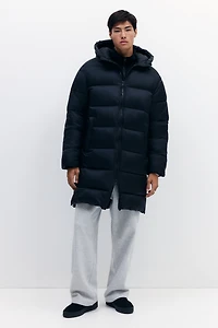 Water-Repellent Puffer Coat