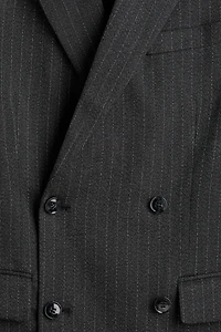 Relaxed-Fit Double-Breasted Jacket