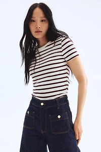 Wide High Ankle Jeans