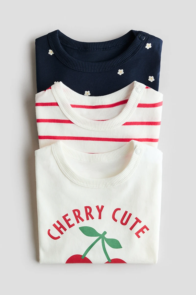 3-Pack Cotton T-Shirts