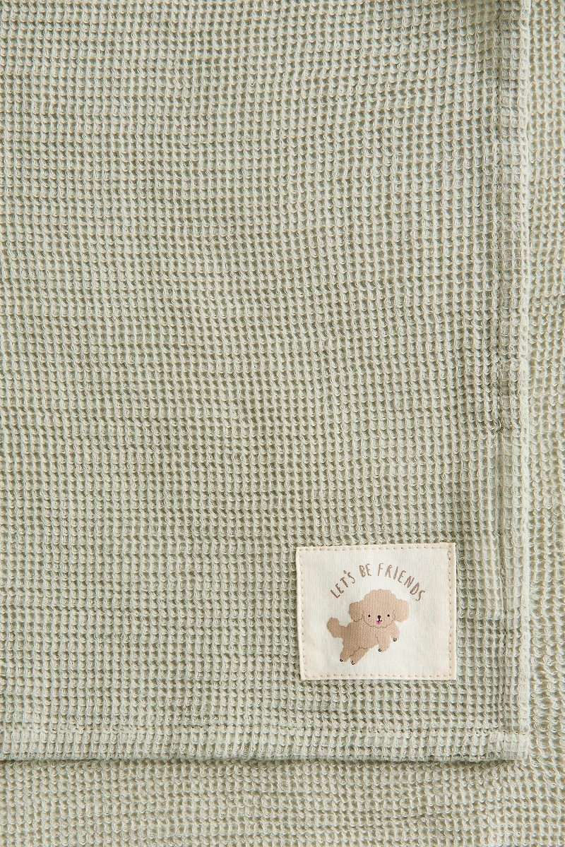 Waffled Baby Blanket