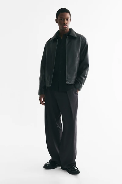 Loose-Fit Tailored Pants