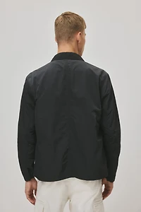 Regular-Fit Nylon Overshirt