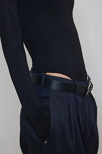 Sculpting Long-Sleeved Thong Bodysuit