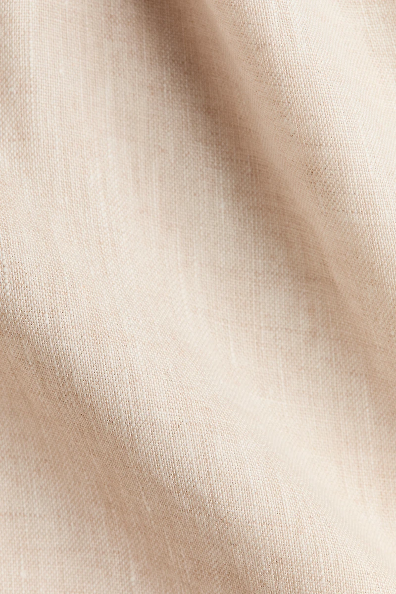 Short de plage en lin