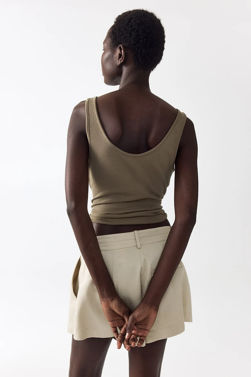 Ribbed Tank Top