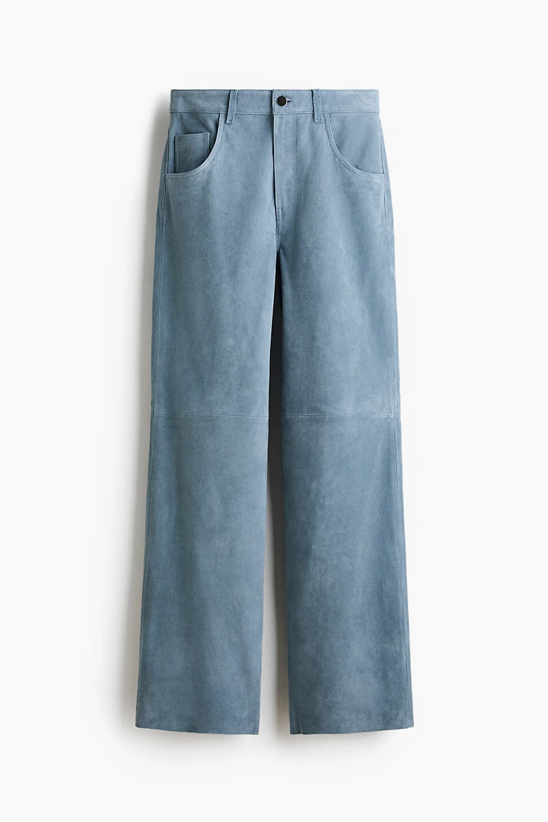 Suede Pants