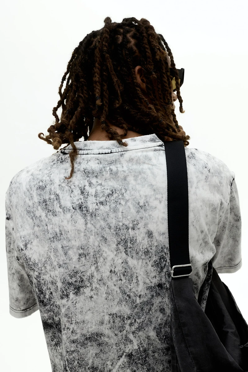 T-shirt court coupe très grande