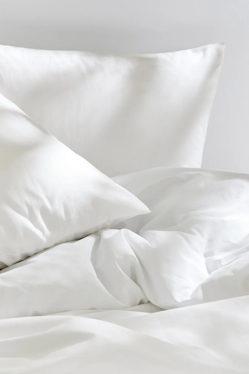 Enveloppe de couette lit double en coton