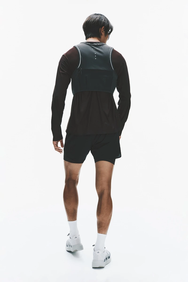 Veste de course sans manches légère