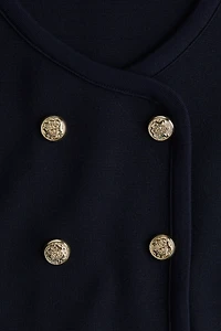 Double-Breasted Sweater Vest