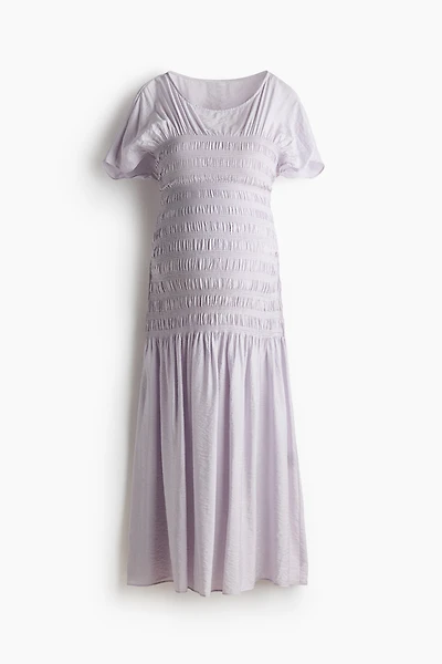 MAMA Smocked-Detail Dress