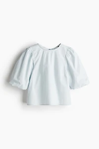 Puff-Sleeved Blouse