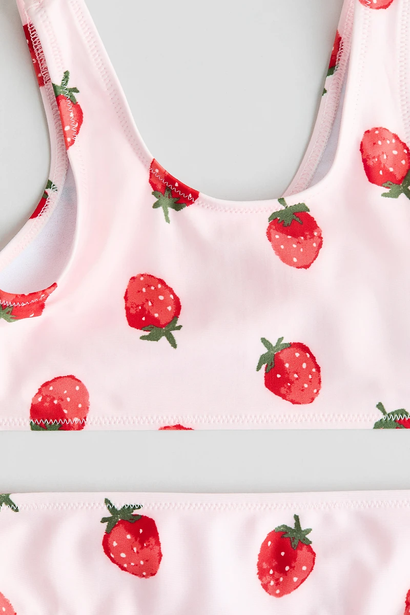 Maillot deux pièces imprimé