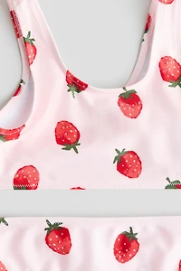 Maillot deux pièces imprimé