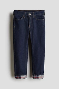 Jean doublé Coupe Amincie