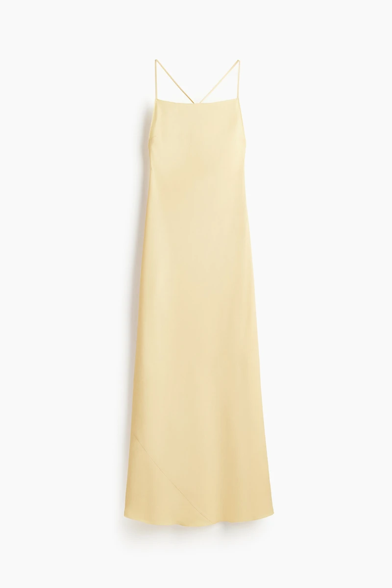 Crêpe Slip Dress