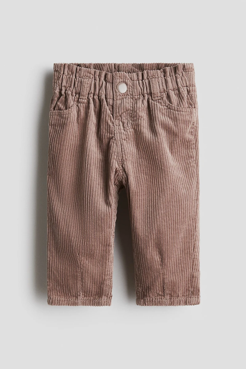 Cotton Corduroy Pants