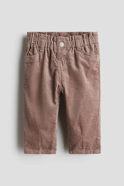 Cotton Corduroy Pants