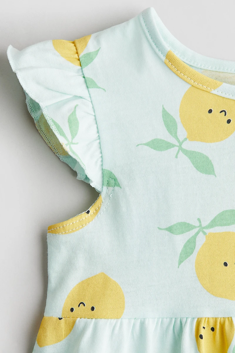 Printed Cotton Dress