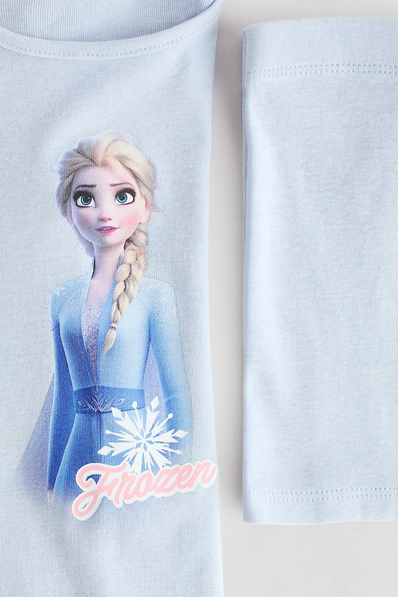 Pyjama Bien Ajusté en jersey imprimé